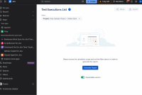 Test Execution List page issue.gif